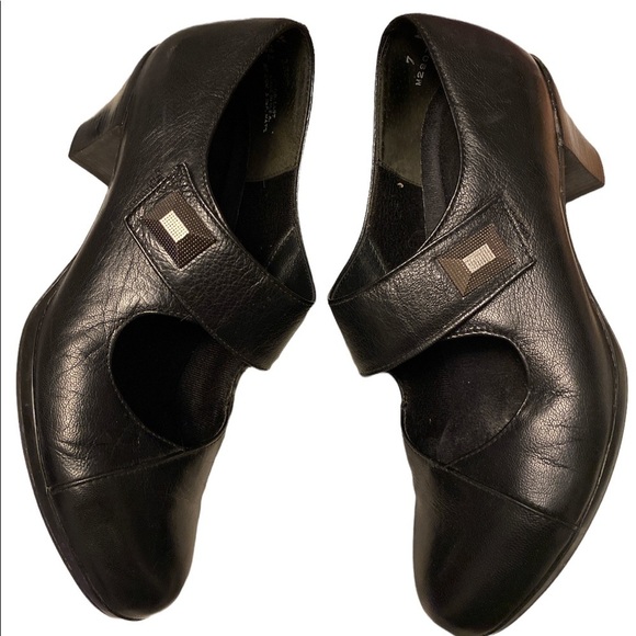 Munro fine American leather Mary Jane Sz 7 - Picture 1 of 11